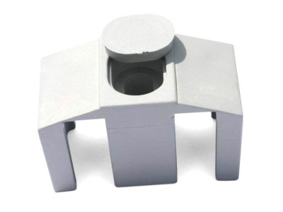 Příchytka PVC na čtyřhranný sloupek pro panely PILOFOR CLASSIC, bílá PLOTY Sklad10 8595068404454 0-500 5