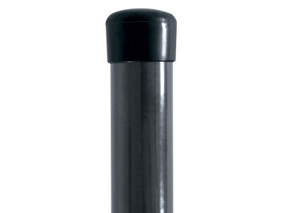 Sloupek kulatý IDEAL Zn+PVC 2000/48/1,5mm RAL 7016, bez příchytky drátu PLOTY Sklad10 8595068450888 0-500 5