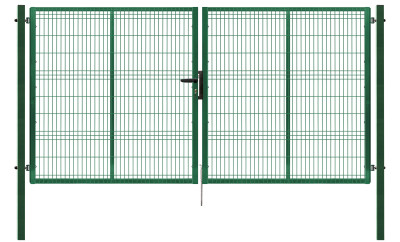 Brána PILOFOR dvoukřídlá, 4118x1745 mm, zelená PLOTY Sklad10 8595068415054 0-500 5