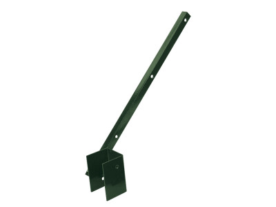 Bavolet Zn + PVC na čtyřhranný sloupek 60x60mm, jednostranný, vnitřní, zelený PLOTY Sklad10 8595068409886 0-500 5