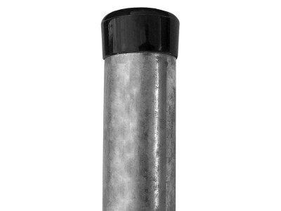 Sloupek kulatý IDEAL Zn 1750/48/1,5mm, černá čepička PLOTY Sklad10 8595068448298 0-500 5